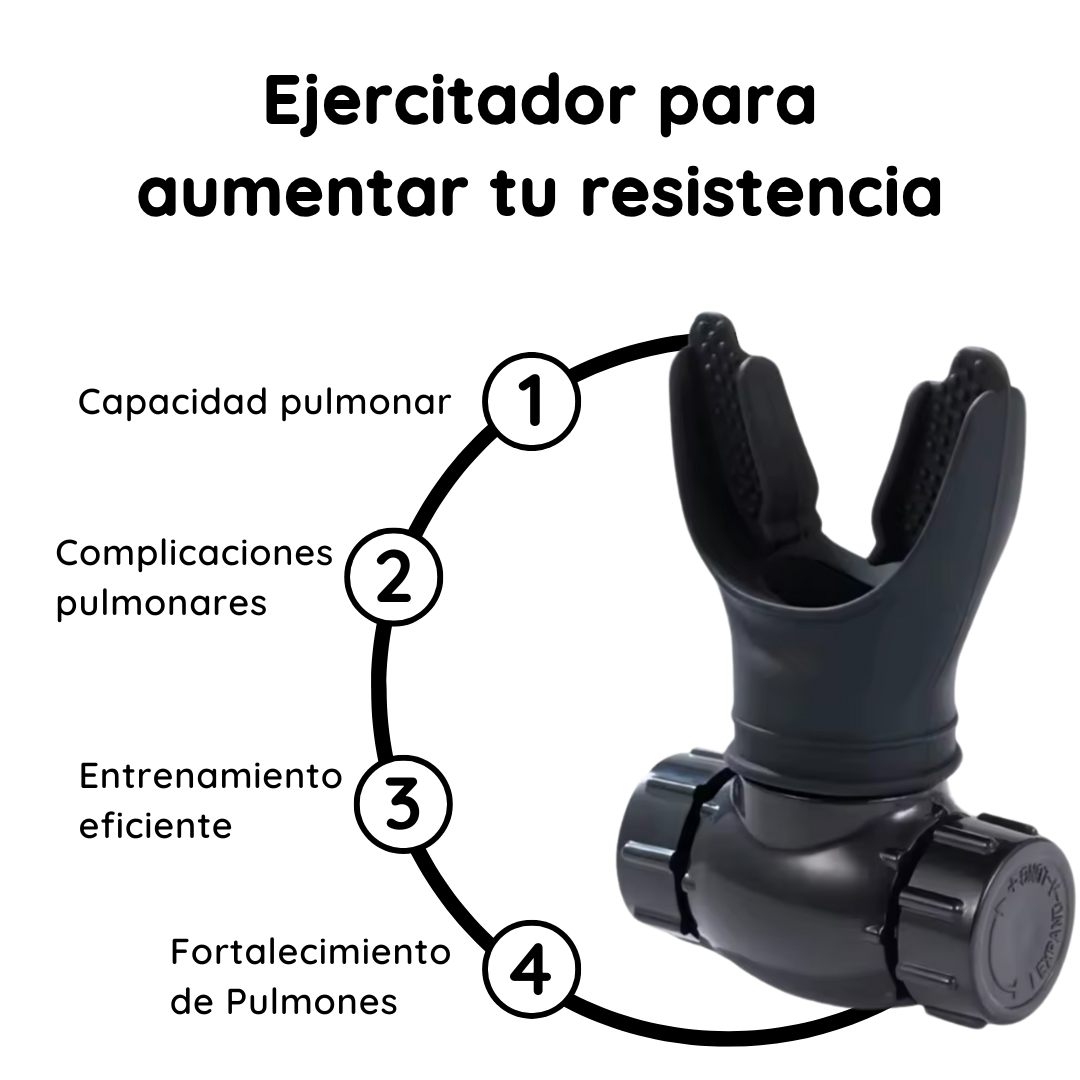 Ejercitador de Pulmones